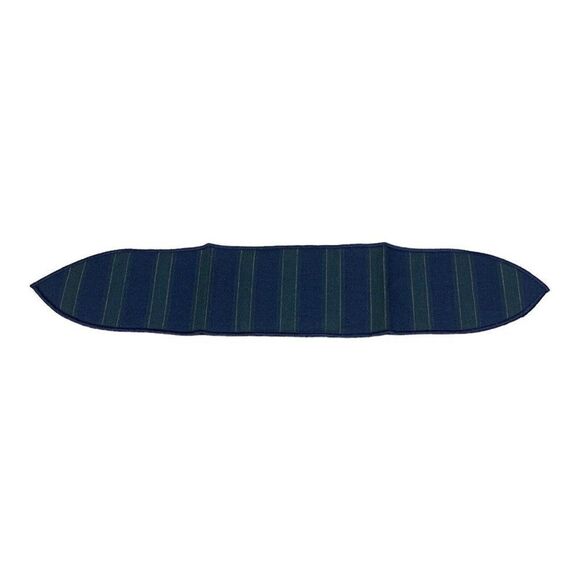 Longaberger Handle Tie 2438441 Collectors Club Stripe Navy Blue Green Accessory - Picture 1 of 3